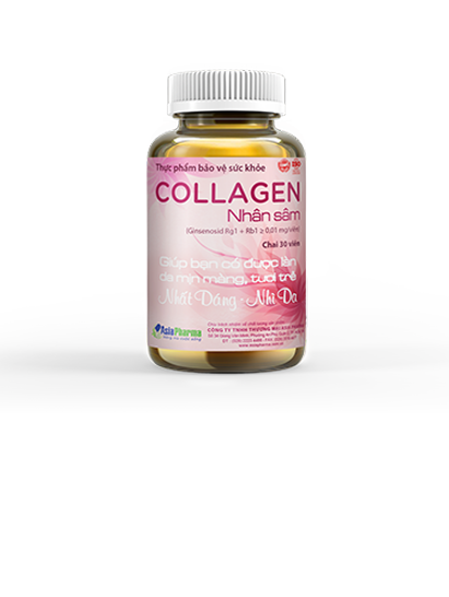 Collagen nhân sâm - Giúp làm đẹp da, sáng da, ngăn ngừa lão hóa